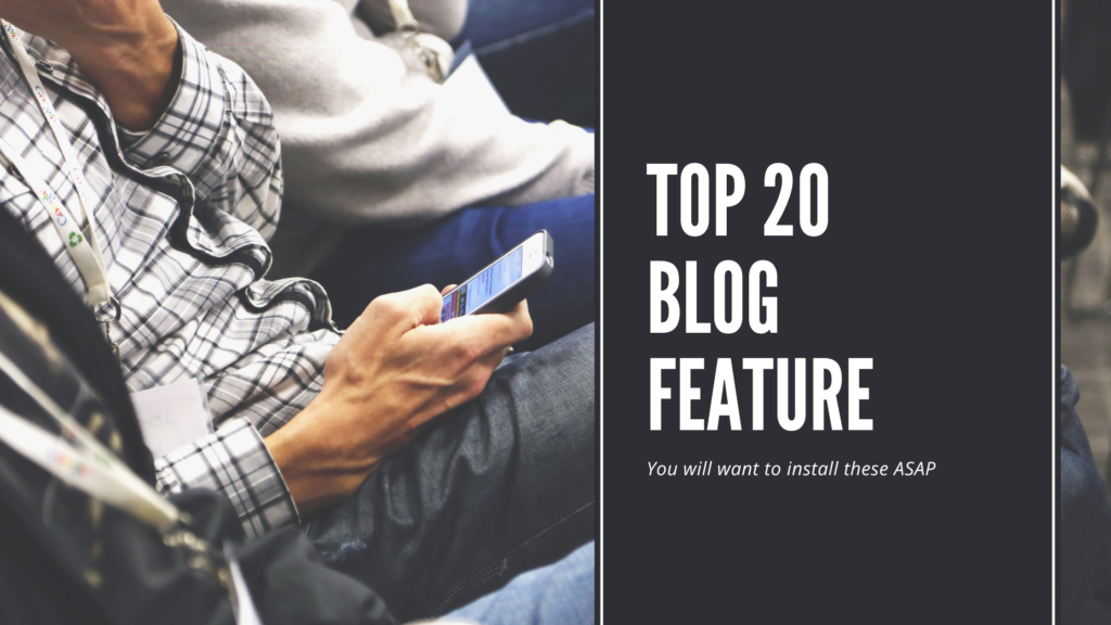 Top 20 Blog Feature